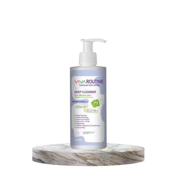 viva routine foaming cleanser